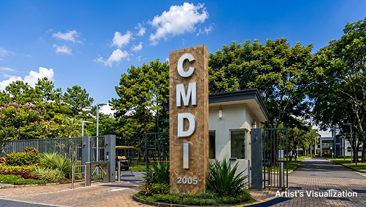 rendered Masterplan CMDI